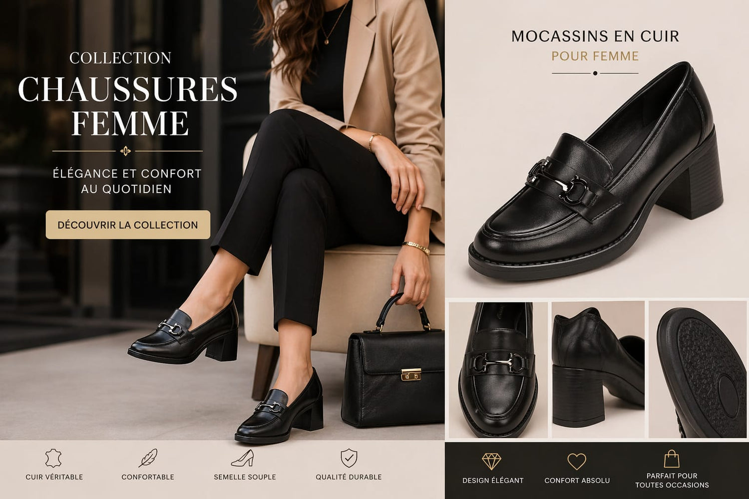 Découvrez notre collection Chaussures Femme élègantes